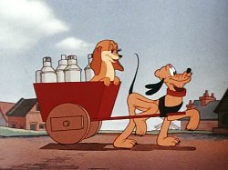 Pluto Vid Luftposten [1947]