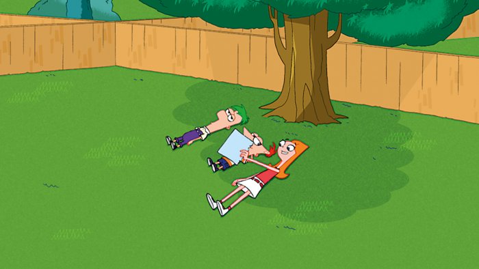 Phineas och Ferb slappar