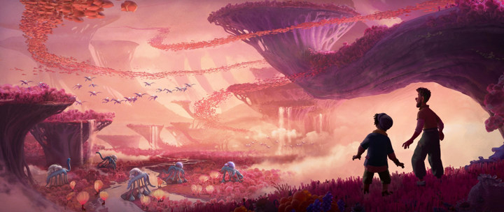 Stillbild från Disneys animerade långfilm En annorlunda värld