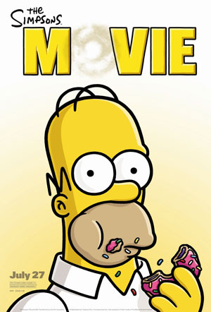 The Simpsons Movie poster